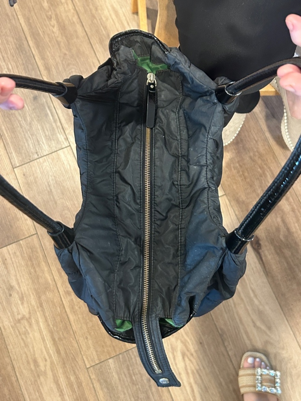 Kate Spade Black Quilted Shoulder Bag - Picture 3 of 6